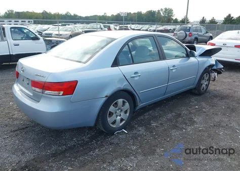2007 Hyundai Sonata Gls from USA, damaged, VIN 5NPET46C67H203770